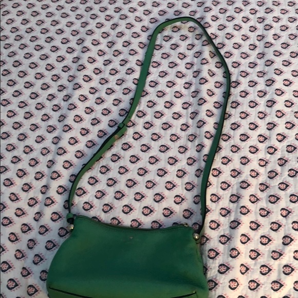 Green Kate Spade cross body purse - Picture 1 of 4
